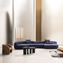 Latest Design Full Leather Living Room Sofa Set