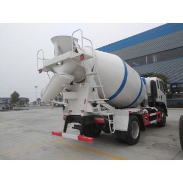 4x2 automatic feeding cement concrete mixer truck price