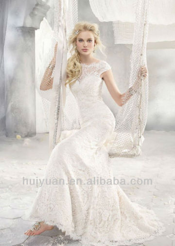 white full lace birthday party dresses