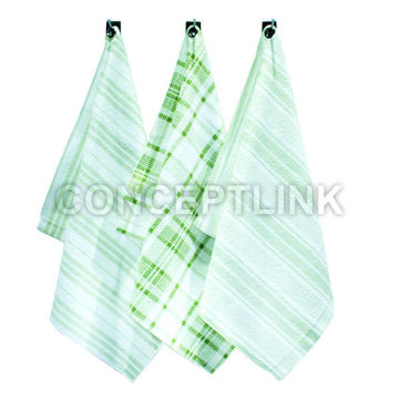 Woven fabric microfiber western kitchen towels