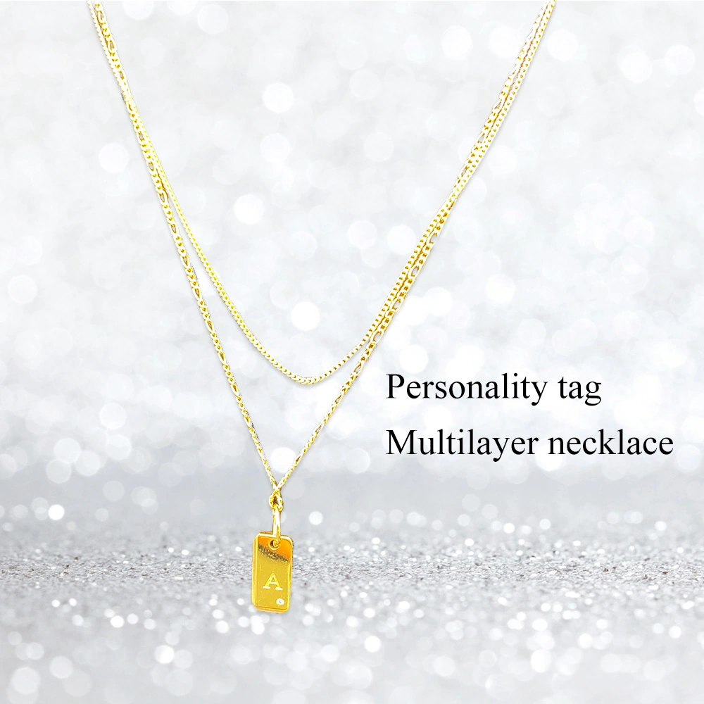 Fashion Jewelry Gold Pendant Necklace