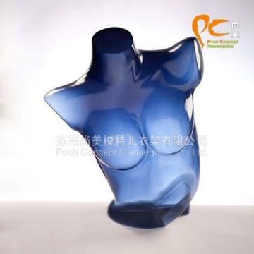 sexy plastic bust doll for bra