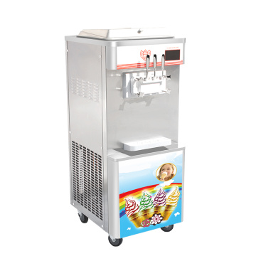 Soft ice cream machine for fast food restaurants