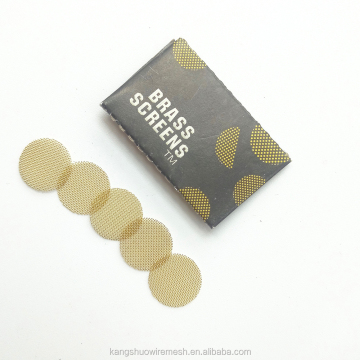 Brass Tobacco Pipe Screen - Metal Filters for Smoke Pipes