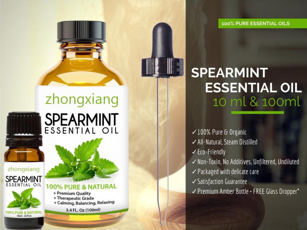 Wholesale Natural Spearmint Essential Oil