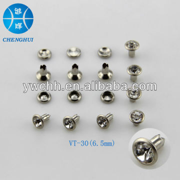 snap head rivets for belts stud rivets