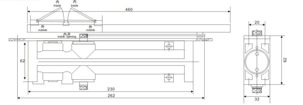 الباب أقرب Door closer