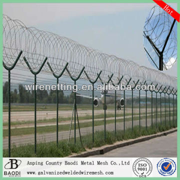 plastic welded panel yard guard fence wire mesh fence