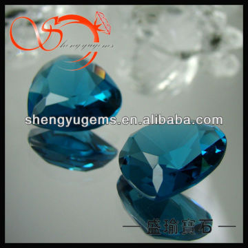 trillion cut glass diamond gems