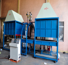 High efficiency automatic continuous foaming machine