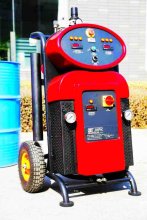 PU foaming spray equipment mark