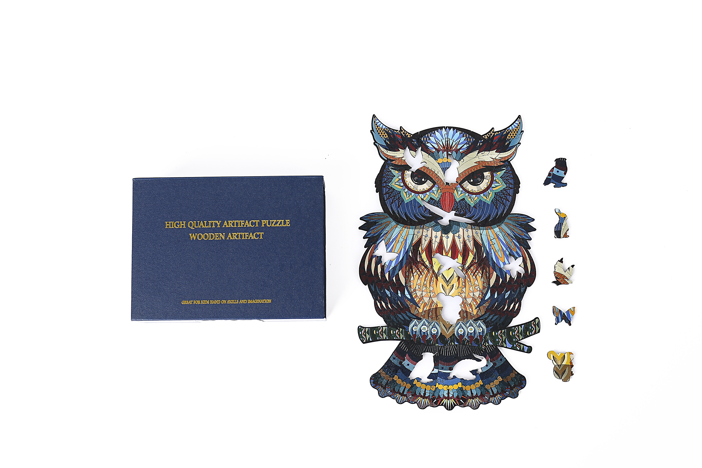 Wooden Puzzle For Adults Children DIY Wooden Puzzles Each Piece Is Animal Shaped The best Christmas Gift Wooden Jigsaw Puzzle
