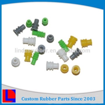 compression/injection molding colorful rubber stopper