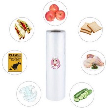 Transparent Clear Plastic Bag Roll