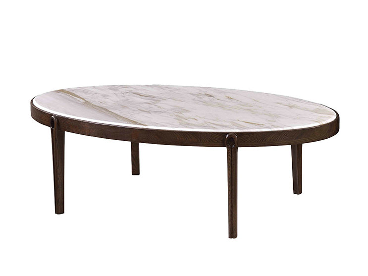 Modern minimalist smart coffee table marble top table