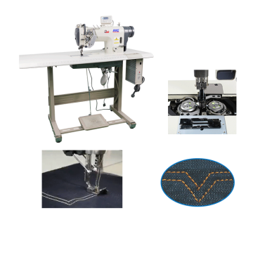 Double Needle Split Needle Bar Industrial Sewing Machine