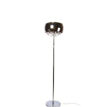 High-end glass pendant floor lamp