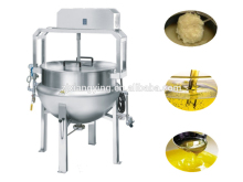XYJBG-200S Kitchen Equipment Tilting Boiling Pan With Agitator and Scrapers