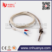 SSMH JISC K/J type sheathed thermocouples-Spring Attachment Type