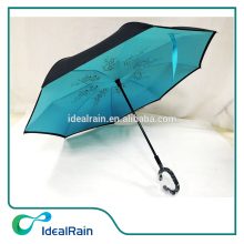 Latest reversed never wet flip inverted umbrella