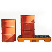 2 Drum Warning Spill Deck for Chemical Oil Control