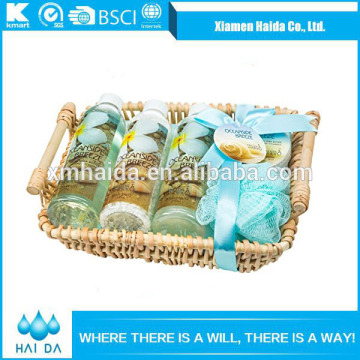 High quality basket bath gift set