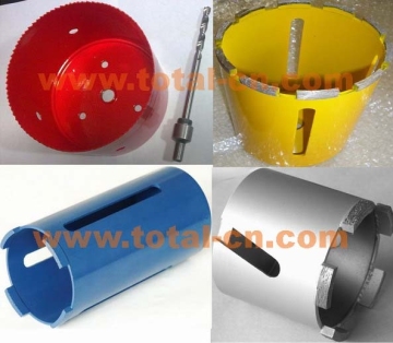 concrete hole saw, bi-metal hole saw, big diameter deep cutting depth hole saw