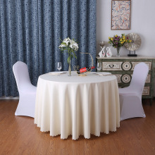 Wholesale Cheap Colorful Round Polyester Lace Tablecloths for Weddings and Events