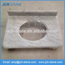 Single hole natural marble basin countertop