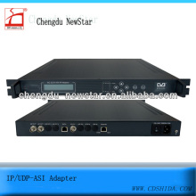 IP to ASI atapter DVB digital TV catv digital headend digital tv headend