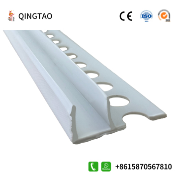 PVC corner protector F type barbed type