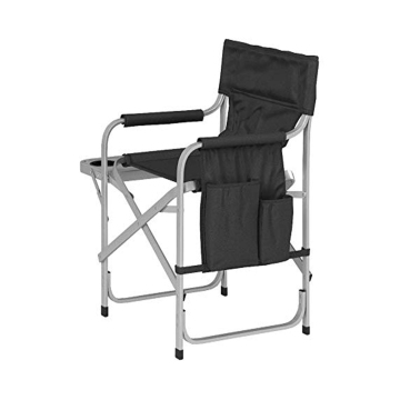 Aluminum Director's Folding Chair with cup holder