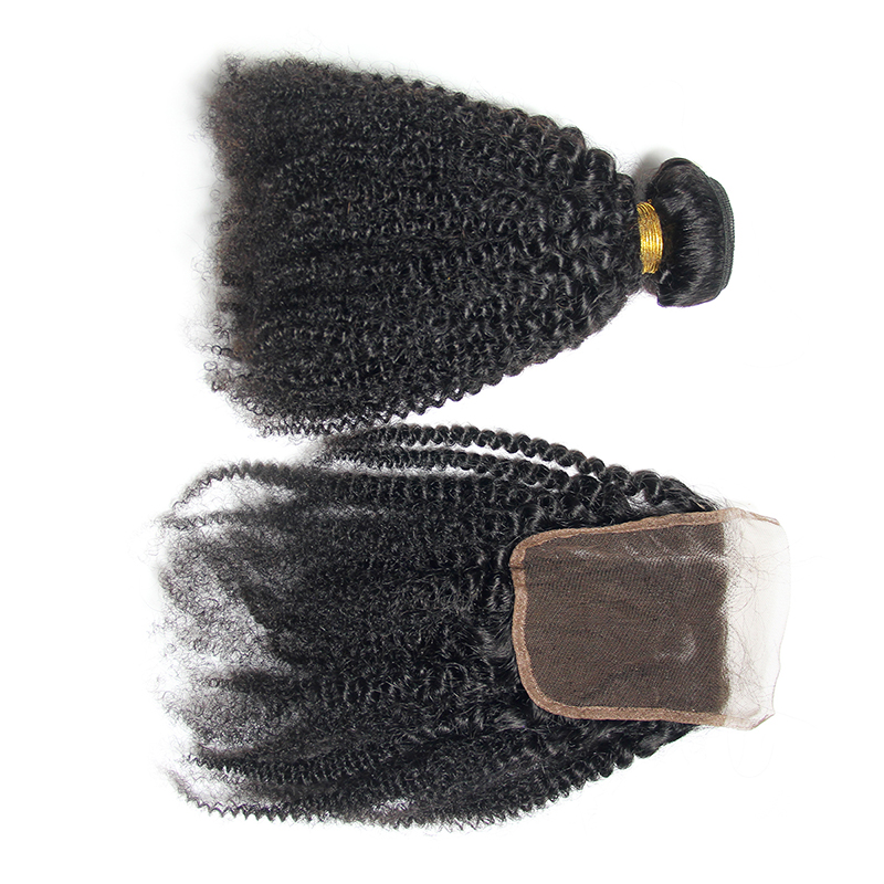 Wholesale cheap virgin hair wholesale 10a grade vendors, afro kinky virgin hair with closure,100% human hair bundles