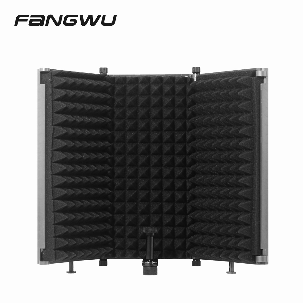 Factory OEM Microphone Acoustic Shield Acoustic Reflection Filter 3 Doors