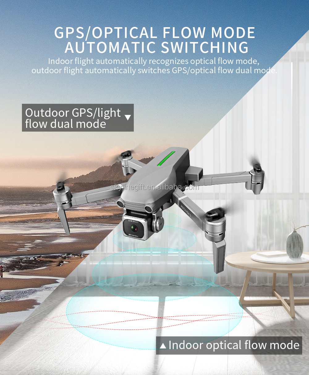 L109 Drone GPS 4K HD Camera 5G WIFI FPV Brushless Motor Foldable Selfie Drones Professional 1000m Long Distance RC Quadcopter