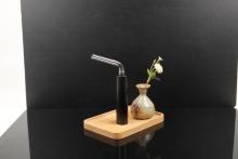 Handcrafted Glass Hookah Pipe with Elegant Design