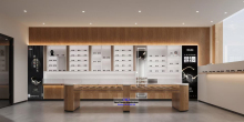 Custom Optical Store Fixtures Eyeglasses Display Showcases