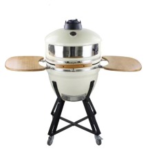 Black ceramic grill tandoor portable multi-function charcoal smoked grill outdoor