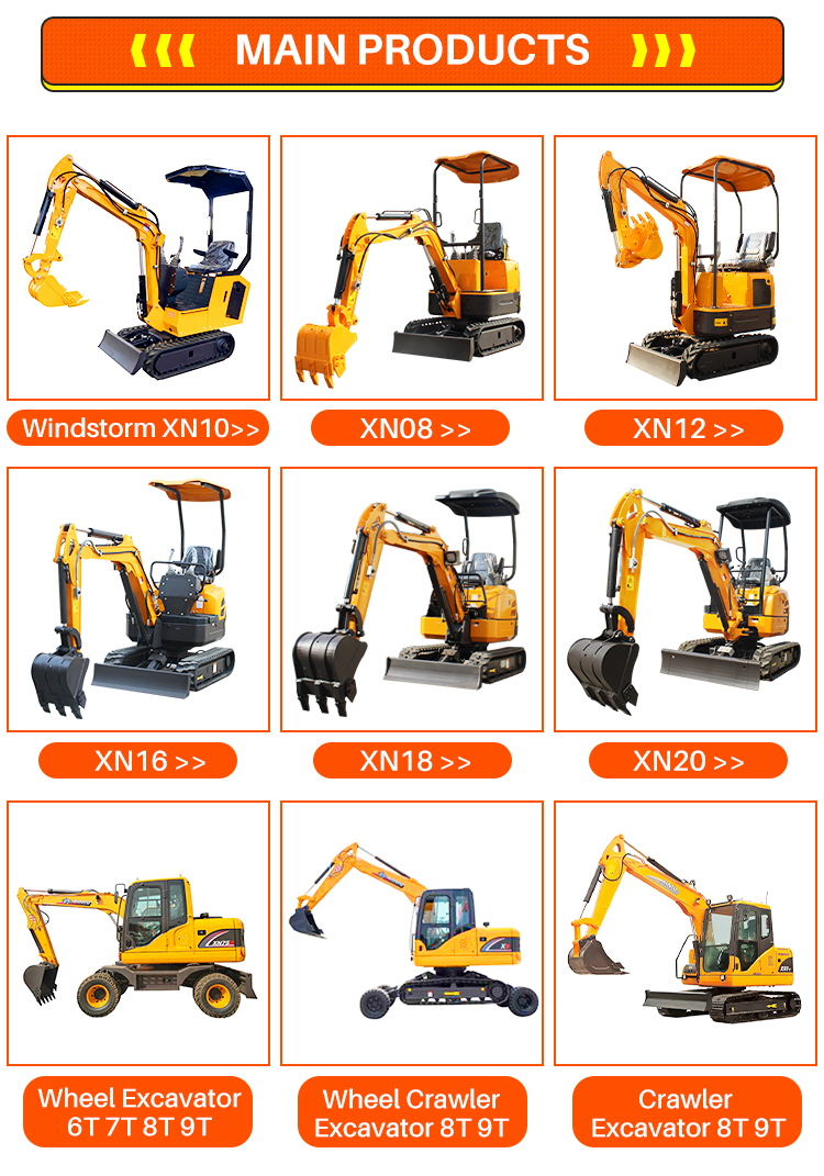 1 Ton Mini Excavator XN12