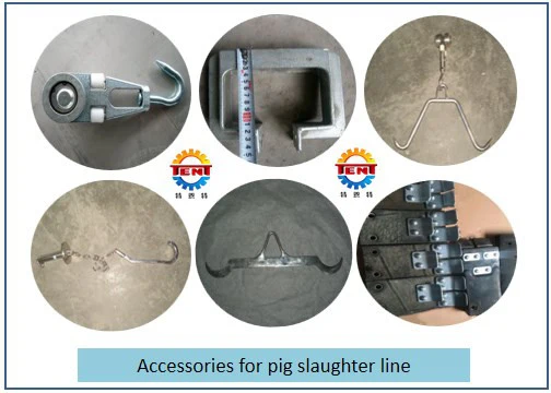 Hog Swine Pig Slaughter House Equipment Pork Meat Process Line