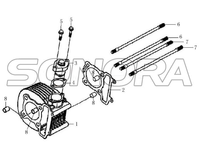 CYLINDER For LONGJIA