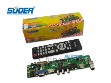 Suoer VGA/HDMI/AV/USB/TV LCD TV Driver Board Support 1920*1080