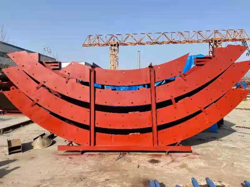 Chariot tunnel en béton pour métro