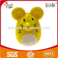 Yellow mouse diaphanous pencil sharpener