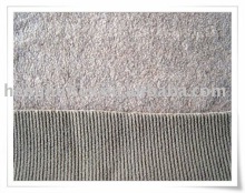 drop needle polar fleece bonded grey melange fleece/heather gray polar fleece