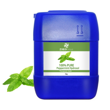 Hidrosol de menta natural puro para el cuidado de la belleza de blanqueamiento de la piel Agua de menta