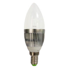 LED Candle Lamp, 3W, 30,000 Hours Average Lifetime