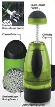 Slap Chop with Bonus Cheese Grater/Slap Chop/Slap Chopper and Cheese Grater (TV170)