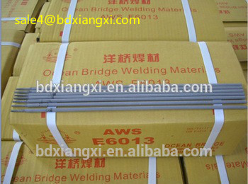 Welding electrodes E6013 for ship building welding