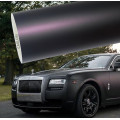 Matte metallic schwarz lila auto wrap vinyl